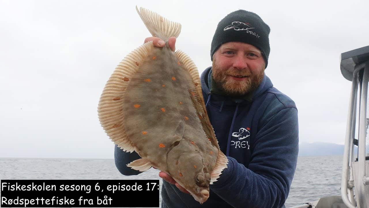 Fiskeskolen sesong 6, episode 17_ Rødspettefiske fra båt